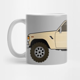 fj60 Land Cruiser tan Mug